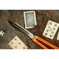 CIVIVI Dracolisk Butterfly Trainer Orange Aluminum Handle