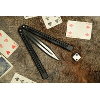 CIVIVI Dracolisk Butterfly Knife Trainer Black Aluminum Handle