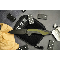 Civivi Hypersonic Black Steel Handle w G10 Inlay, 14C28N Steel