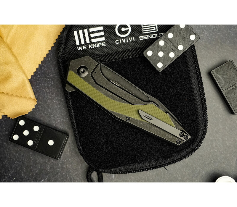 Civivi Hypersonic Black Steel Handle w G10 Inlay, 14C28N Steel