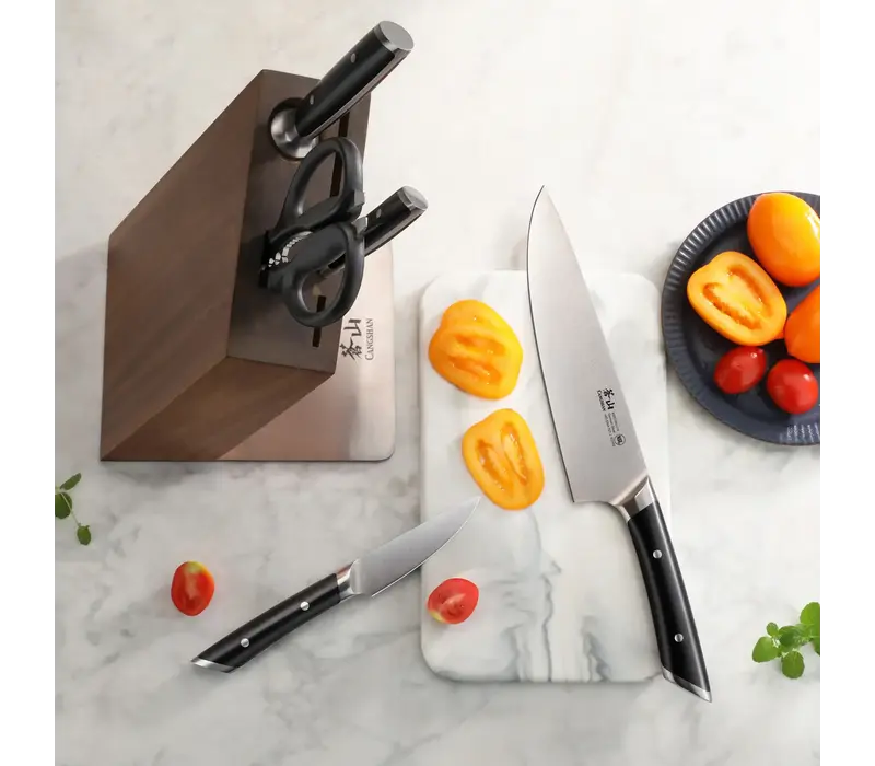 Cangshan, Helena Black 6pc HUA block set, German steel