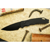 Pro-Tech, TR-5 Operator Black Aluminum Handle, CPM S35VN