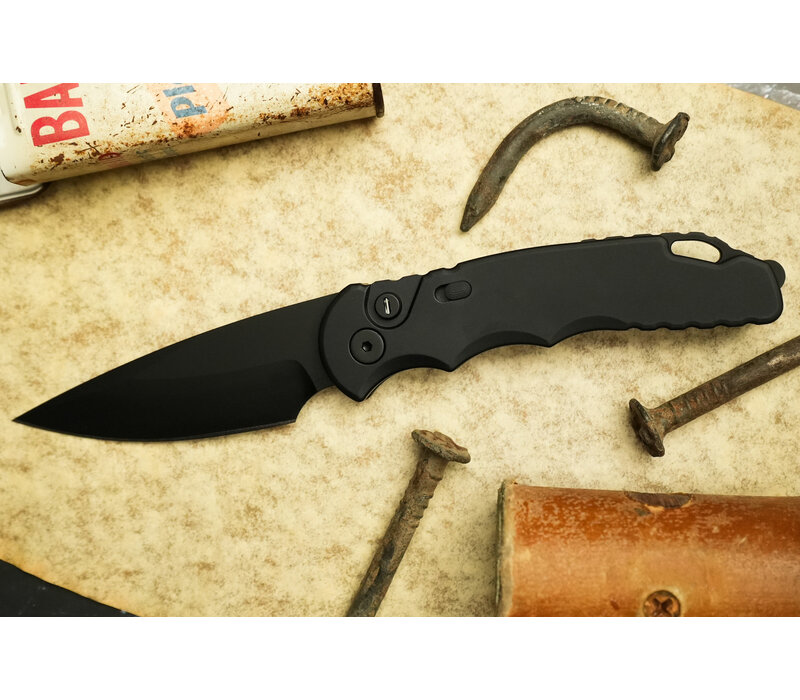Pro-Tech, TR-5 Operator Black Aluminum Handle, CPM S35VN