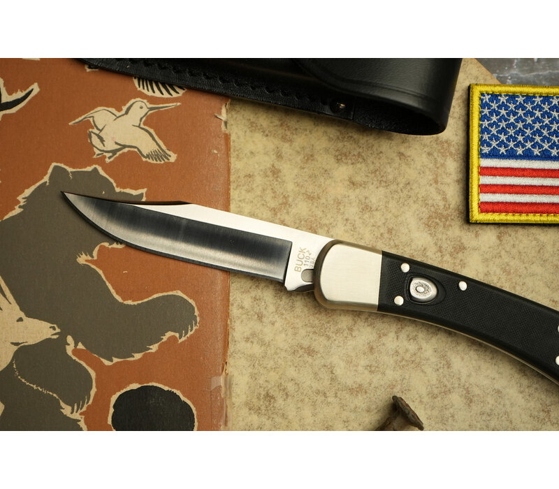 Buck Knives Auto Elite 110 Black G10 Handle, S30V