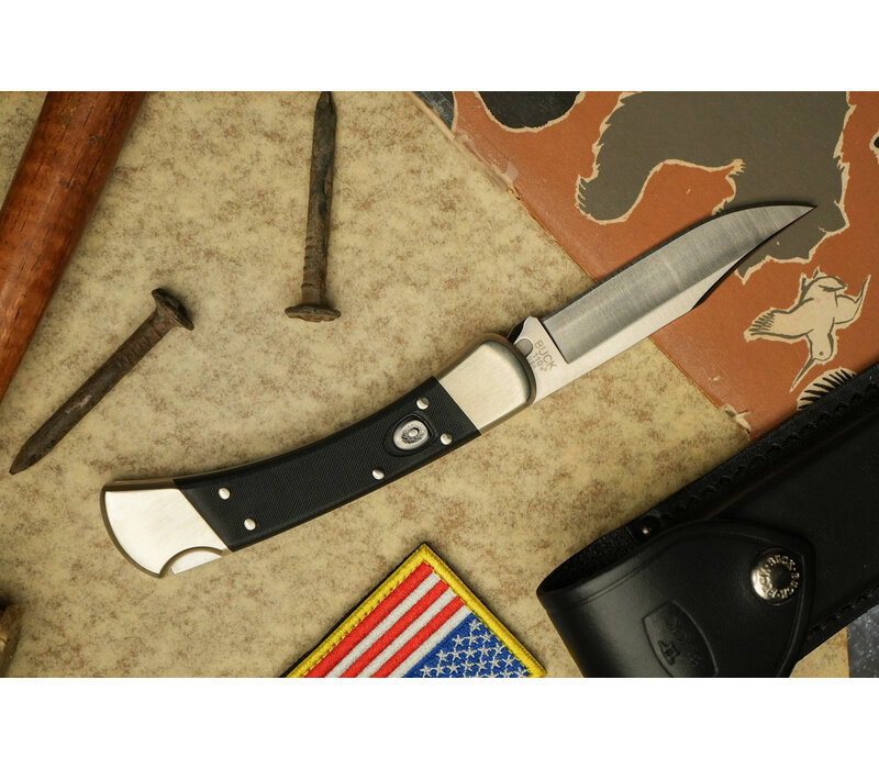 Buck Knives Auto Elite 110 Black G10 Handle, S30V