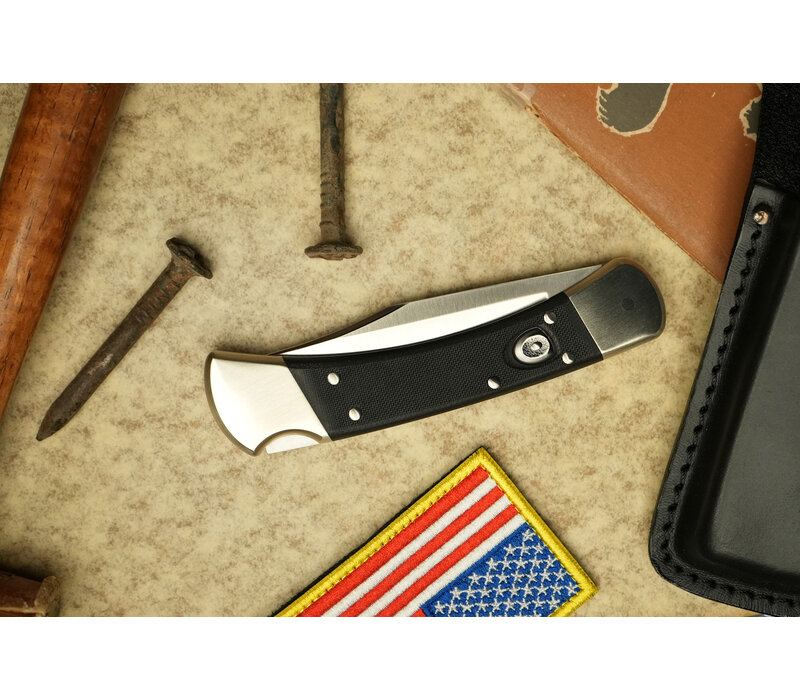 Buck Knives Auto Elite 110 Black G10 Handle, S30V