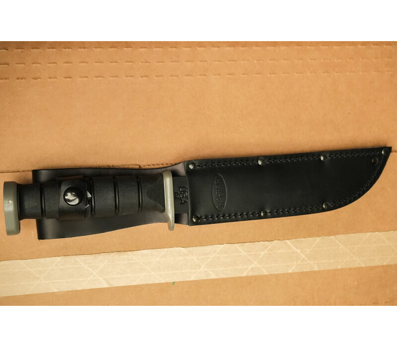 Ka-Bar, D2 Extreme w/ Leather Scabbard