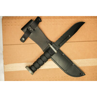 Ka-Bar, D2 Extreme w/ Leather Scabbard