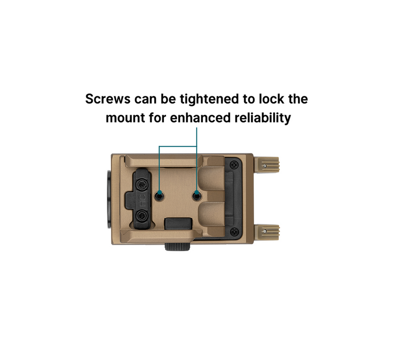 Olight, PL-Min 3 Valkyrie Rail Mount Light, Tan