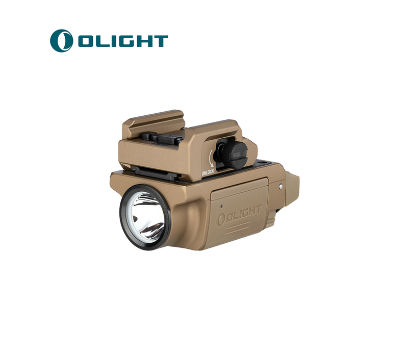 Olight, PL-Min 3 Valkyrie Rail Mount Light, Tan