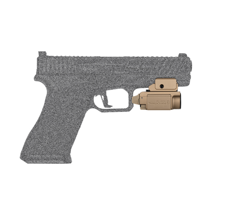 Olight, PL-Min 3 Valkyrie Rail Mount Light, Tan
