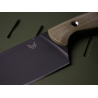 Benchmade Chef Knife 8", Black and OD G 10 Handle, CPM 154