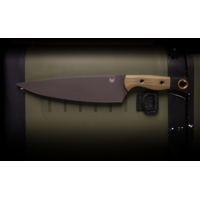 Benchmade Chef Knife 8", Black and OD G 10 Handle, CPM 154