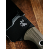 Benchmade True Paring Knife, OD and Black G10, CPM 154 Steel