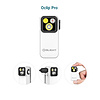 Olight Olight, Oclip Pro Clip, Flashlight with Floodlight Spotlight and Red Light, White