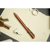 Tactile Turn Bolt Action Pen, Copper, Short 5.1"