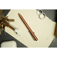 Tactile Turn Bolt Action Pen, Copper, Short 5.1"