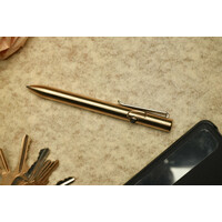 Tactile Turn Bolt Action Pen, Bronze, Short 5.1"