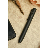 Tactile Turn Ultem Bolt Action Pen, Black, Short 5.1"