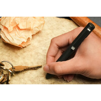 Tactile Turn Ultem Bolt Action Pen, Black, Short 5.1"