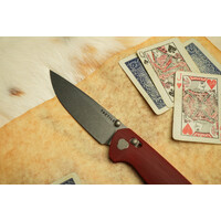 Tactile Knife Co Maverick, Red G10 Handle, Magnacut Steel