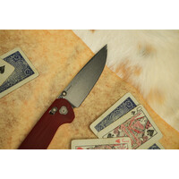 Tactile Knife Co Maverick, Red G10 Handle, Magnacut Steel
