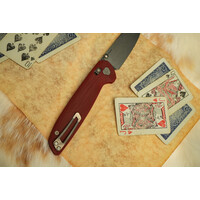 Tactile Knife Co Maverick, Red G10 Handle, Magnacut Steel