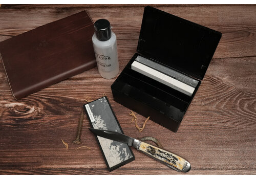 RH Preyda Arkansas 3 Stone Sharpening Kit