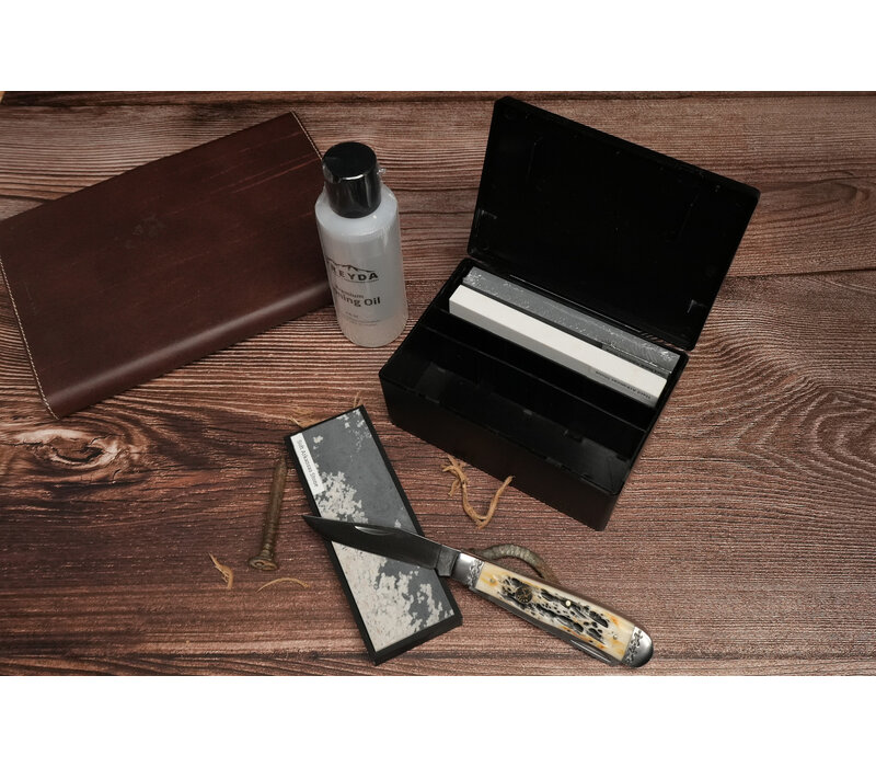 Arkansas 3 Stone Sharpening Kit