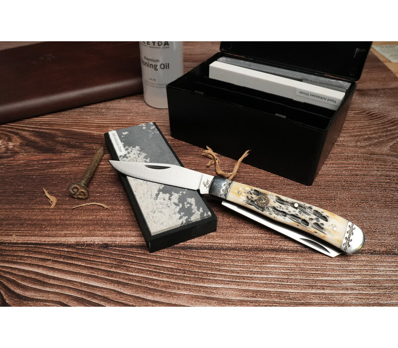 Arkansas 3 Stone Sharpening Kit
