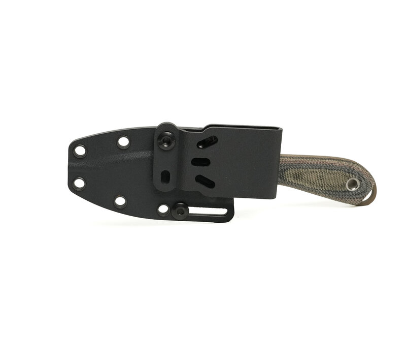 White River, Custom Model 1 Caper, S90V, Coated, Camo Micarta