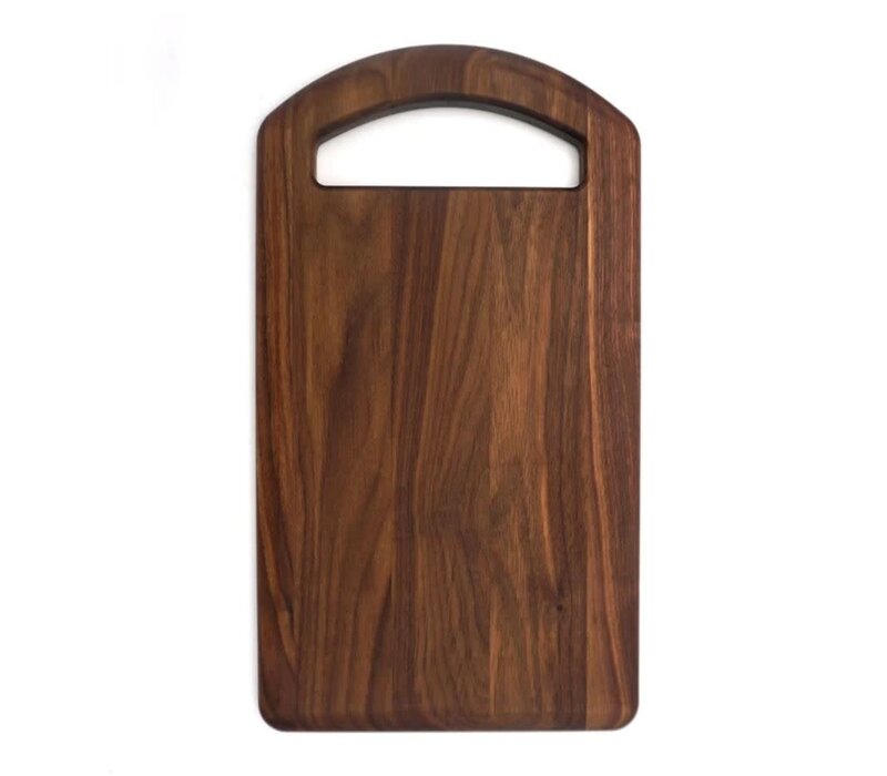 JK Adams Walnut Prep Board with Oval Handle