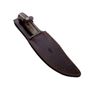 Buck N Bear King Stag Bowie Damascus Steel