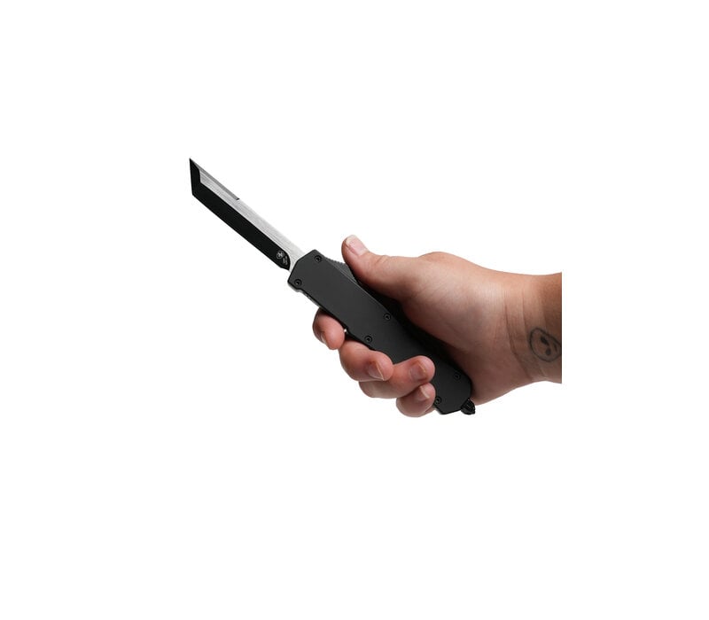 Templar Slim Gen 3 Tanto, 440C Steel, Rubberized Zinc Alloy