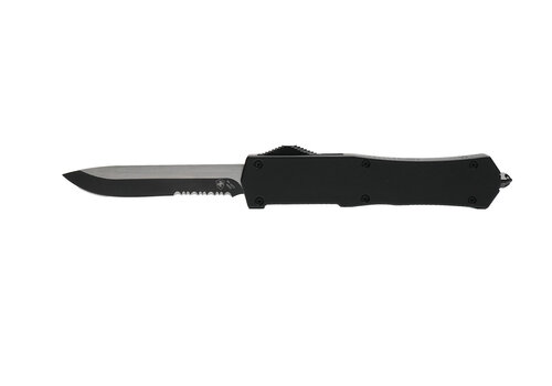 Templar Templar Large Gen 3 Serrated Drop Point, 440C, Rubberized Zinc Alloy