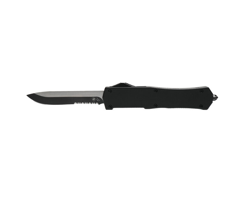 Templar Large Gen 3 Serrated Drop Point, 440C, Rubberized Zinc Alloy