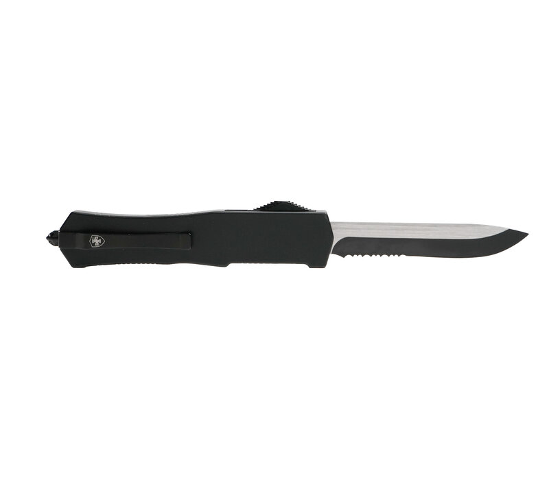 Templar Large Gen 3 Serrated Drop Point, 440C, Rubberized Zinc Alloy