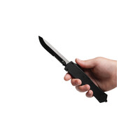 Templar Large Gen 3 Serrated Drop Point, 440C, Rubberized Zinc Alloy