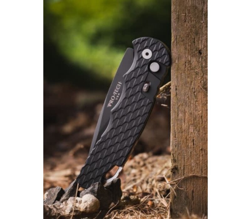 Protech, TR-4 Black Feather Al Handle, MagnaMax Steel