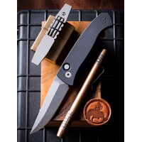 Protech, Brend Auto Classic, Black Al Handle Magnacut Steel
