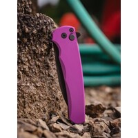 Protech, Malibu Flipper, Purple Al Handle DLC Magnacut