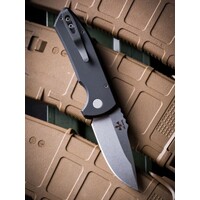 Pro-Tech SBR Auto Folder, Black Texture Al Handle, S35VN