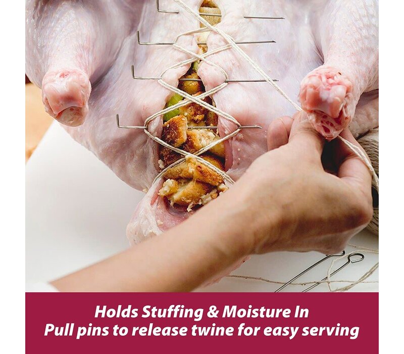 HIC Kitchen Roasting Turkey Lacer Kit