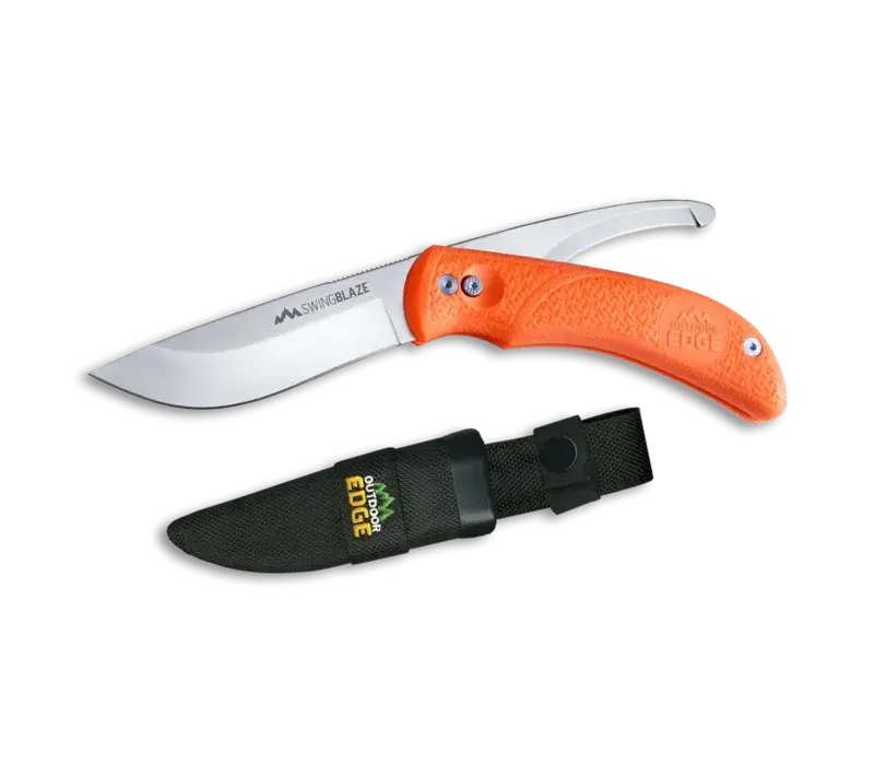 Outdoor Edge Swingblade Orange Clam