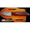 Anza Knives Anza, Work Knife, Walnut, Pancake Sheath