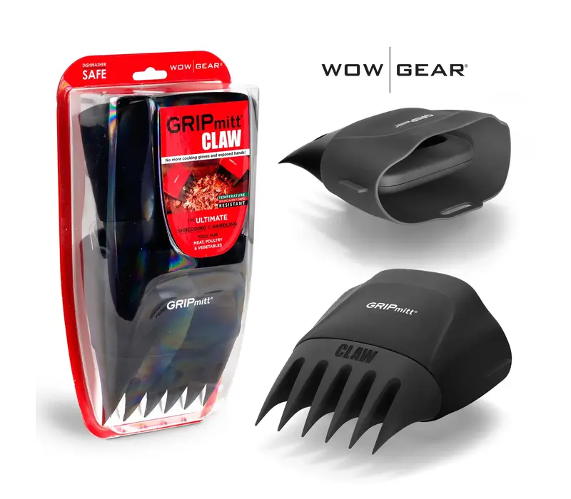 Wow Gear, Grip Mitt Claw 2 Pack, Black