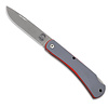 White River Knife & Tool White River Mudbug, Gray & Red G10 Handle, Magnacut Steel