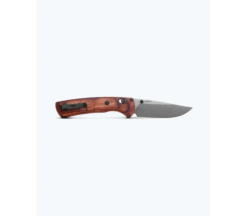 Benchmade Slipridge, Stabilized Wood Handle, Magnacut Steel