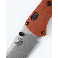 Benchmade Slipridge, Rust Orange G10 Handle, Magnacut Steel