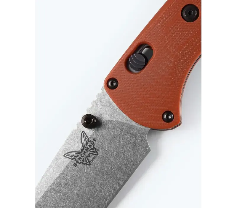Benchmade Slipridge, Rust Orange G10 Handle, Magnacut Steel
